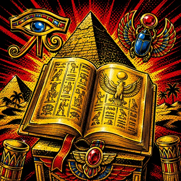 Book of Ra Deluxe Egyptian slot pop-art thumbnail
