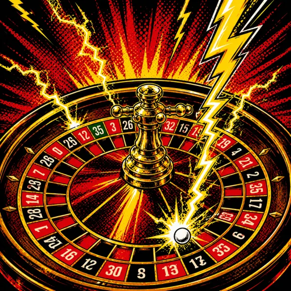 Lightning Roulette pop-art slot thumbnail